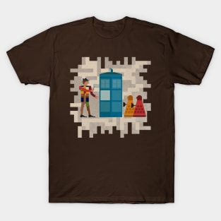 ancient doctors and daleks, oh my! T-Shirt